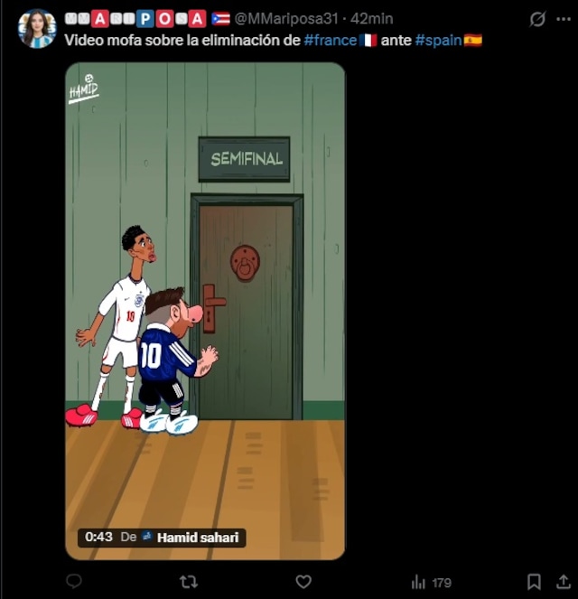 Mira los mejores memes de la derrota de Francia ante España. (Redes sociales)