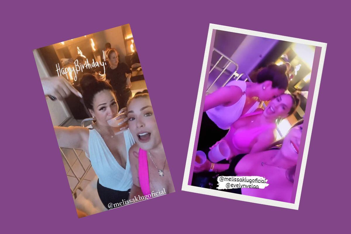 Melissa Klug y Evelyn Vela cantaron a viva voz el tema de Maykel Blanco 'Ya estoy de vuelta'. (Foto: Difusión)