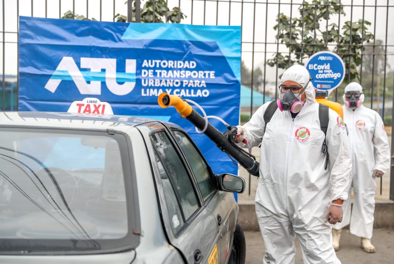 Los taxistas autorizados podrán circular con normalidad. (Foto: ATU)