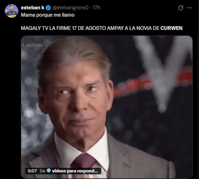 Usuarios compartieron memes del ampay de la novia de Curwen. (Redes sociales)