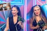 Melanie Martínez y la chica del ‘auto rana’ visten de negro por boda de boda de Christian Domínguez y Karla Tarazona