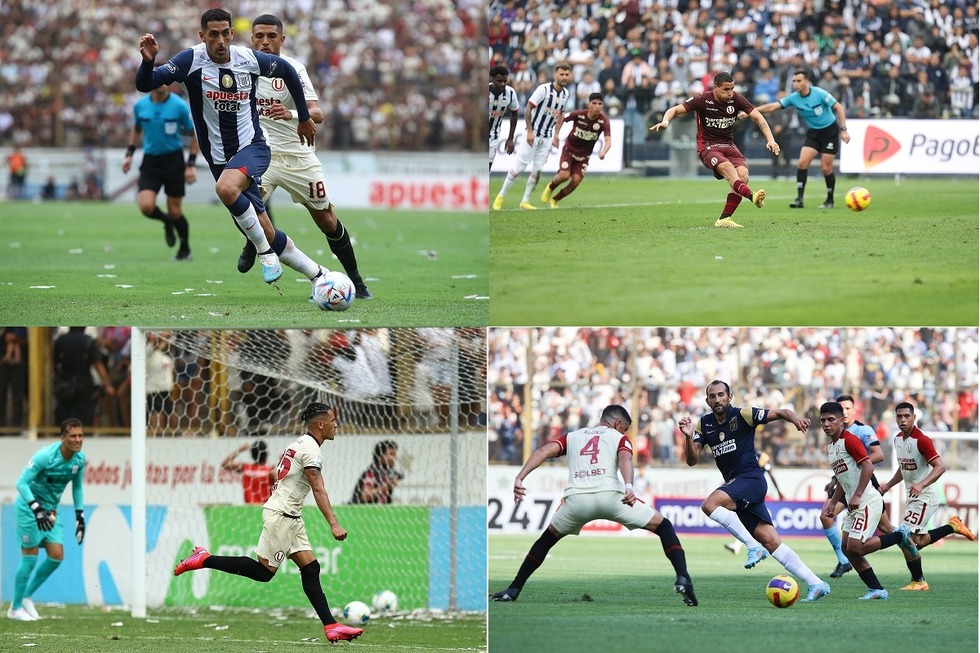 Últimos clásicos entre Alianza Lima y Universitario de Deportes. (Foto GEC Archivo)