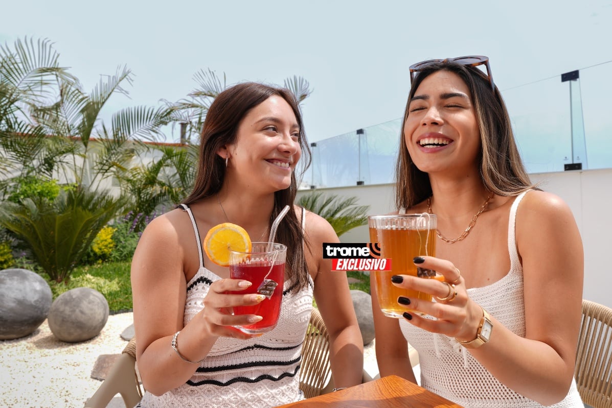 Las infusiones frías de tés frutados son prácticas y ricas alternativa para calmar el calor. (Trome).