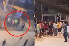 ¡Lo balean mientras veía partido de vóley! Sicarios asesinan a hombre frente a niños en losa deportiva de Villa El Salvador