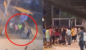 ¡Lo balean mientras veía partido de vóley! Sicarios asesinan a hombre frente a niños en losa deportiva de Villa El Salvador