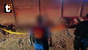 ¡Horror en Comas! Mototaxista halla cadáver calcinado cerca de complejos deportivos