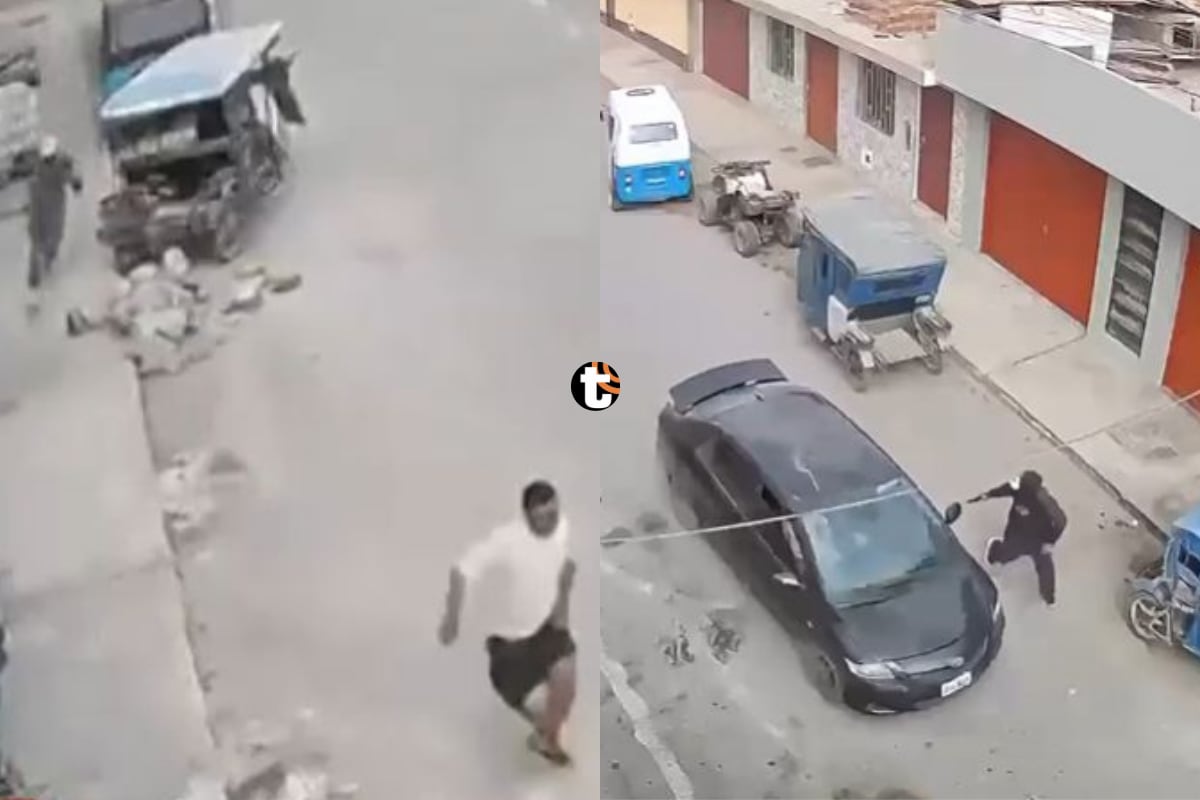 ¡Baño de sangre por obras en Chilca! Sicarios matan a padre de dirigente de construcción civil y hieren a niño de 6 años