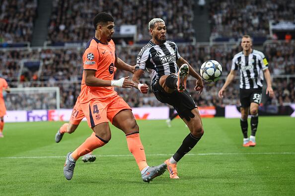 Barcelona vs. Newcastle por la Champions League. (Foto: Getty Images)