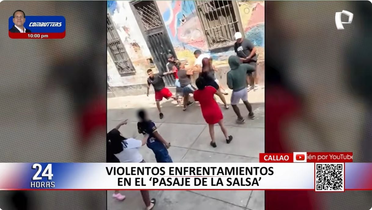 Dos familias se enfrentaron a golpes y con palos y cuchillos. Foto: Panamericana