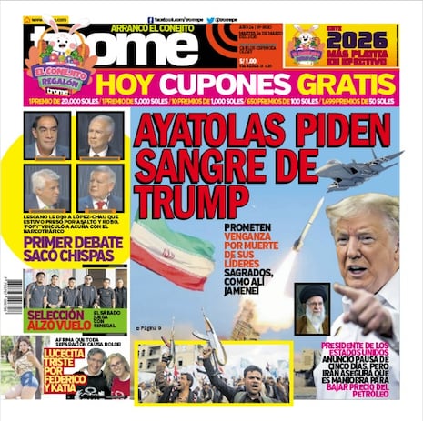 AYATOLAS PIDEN SANGRE DE TRUMP