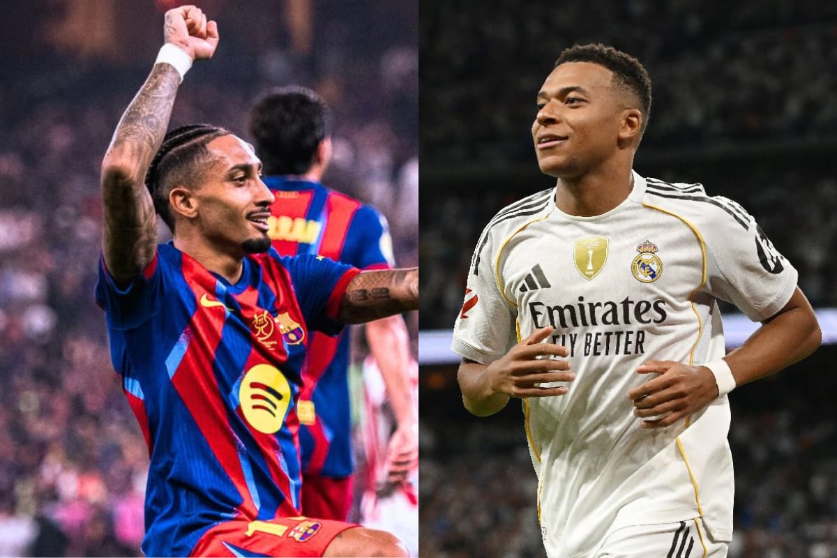 Barcelona y Real Madrid se enfrentan en la final de la Supercopa de España 2026