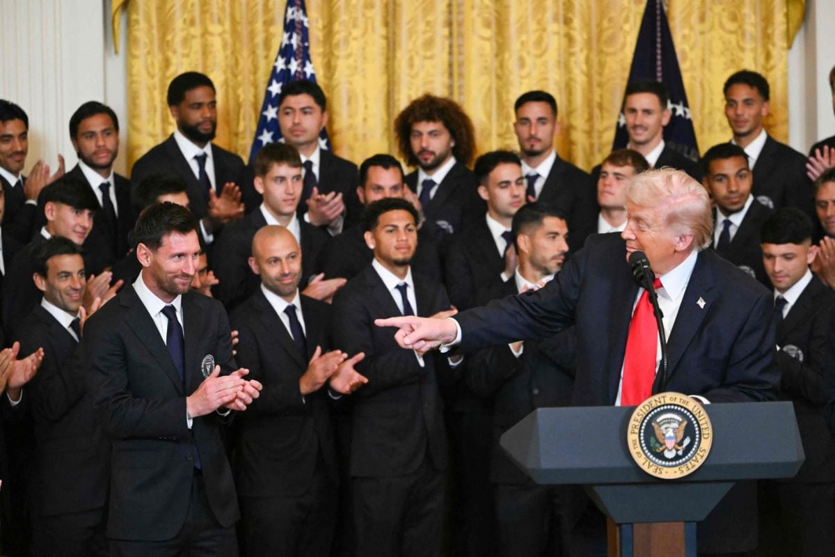 Inter de Miami fue recibido como campeón de la MLS (Foto: AFP)