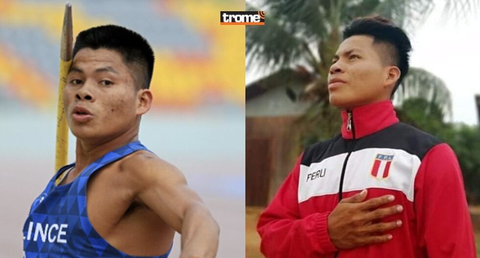 Mauro Valera, el atleta shipibo que marca historia como lanzador de jabalina. (Trome / Legado)