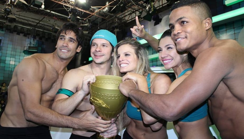 Mario Hart, Alejandra Baigorria, Israel Dreyfus, Diana Sánchez y Pantera Zegarra ganaron la tercera temporada. (Facebook de Combate)