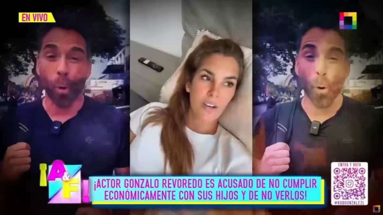Jimena Elías acusa a Gonzalo Revoredo de no cumplir económicamente ni emocionalmente con sus hijos.
