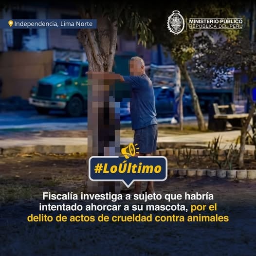 Sujeto es investigado por la Fiscalía.