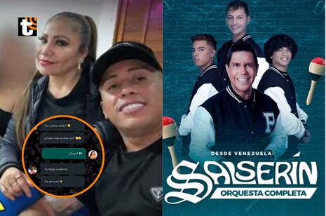 Salserín TROLEA a Christian Cueva por ‘amoroso chat’ con Marisol y usuarios reaccionan: “Esperando el rem...
