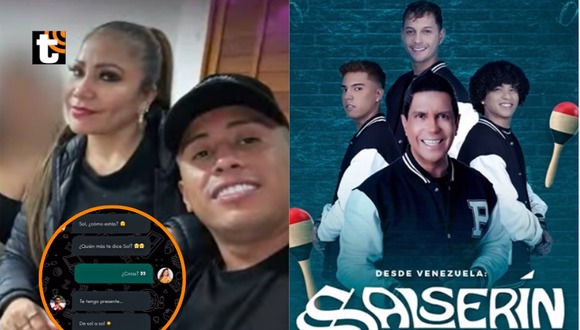 Salserín reacciona a situación de Cueva y Marisol