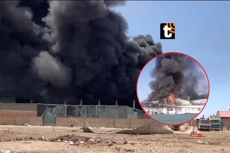 Tacna en Emergencia: Incendio en depósito de aceite de oliva desata explosiones y complica labor de bombe...
