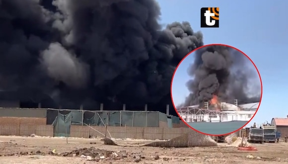 TROME - Incendio en Tacna