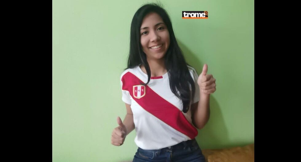 Dayly Depaz Doroteo es primer puesto del cómputo general del examen de admisión a San Marcos. Cuenta que es hincha de la selección peruana, sobre todo de Paolo Guerrero. (Trome / Isabel Medina) (Trome / Isabel Medina)