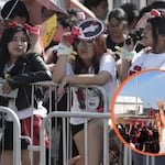 ¡Agüita para las ARMY! Bomberos sorprenden a fans de BTS expuestas al calor en exteriores del Estadio San Marcos