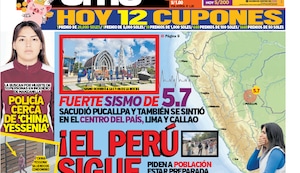 ¡EL PERÚ SIGUE TEMBLANDO!