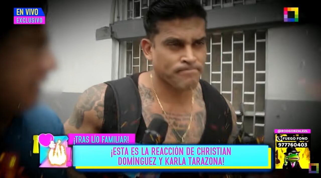 Christian Domínguez no responderá más a la prensa tras pronunciarse sobre su hija y Melanie Martínez.