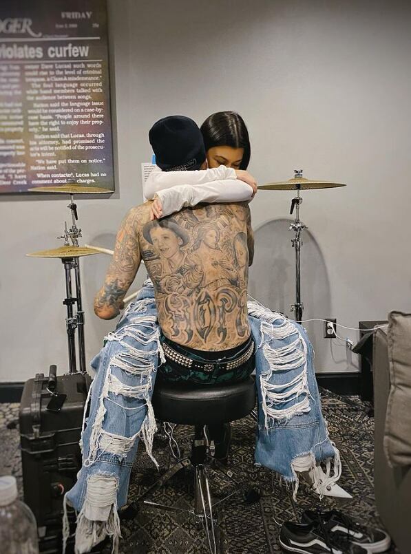 La publicación que hizo Kourtney Kardashian en su cuenta de Instagram. (Foto: @kourtneykardashian / Instagram)