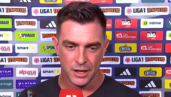 Pablo Guede, DT de Alianza Lima. (Video: JAX Latin Media)