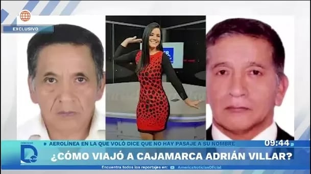 Adrián Villar pensaba alojarse en Cajamarca con dos familiares de Marisel Linares. Foto: América