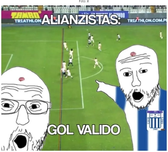 Memes del Clásico del Fútbol peruano.