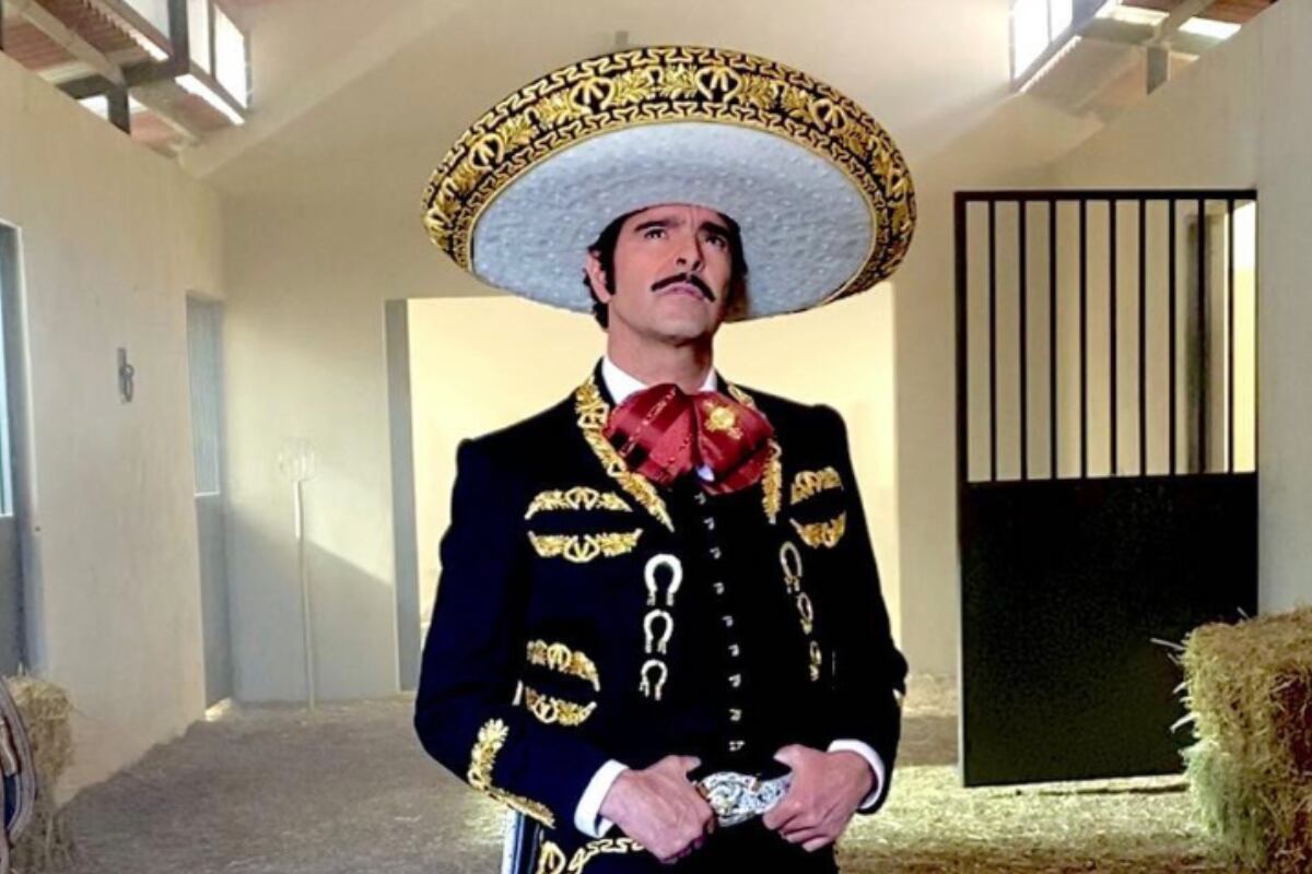 Pablo Montero interpreta a Vicente Fernández en "El último rey" (Foto: Pablo Montero / Instagram)