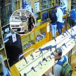 Armas robadas en centro comercial de Surco no estarían completamente operativas, según la Dirincri