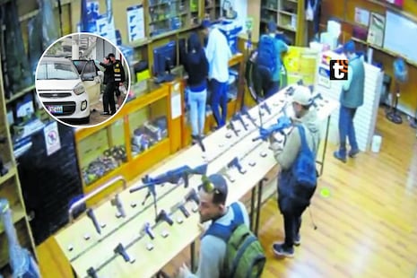 Armas robadas en centro comercial de Surco no estarían completamente operativas, según la Dirincri