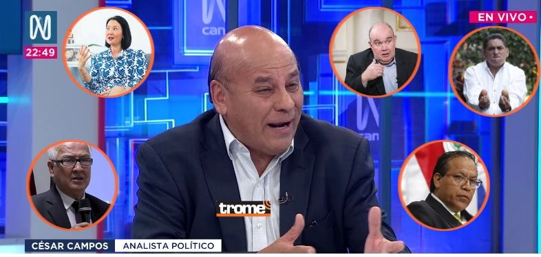 Analista político César Campos analiza las campañas de los candidatos en la última semana previa a las elecciones generales 2026