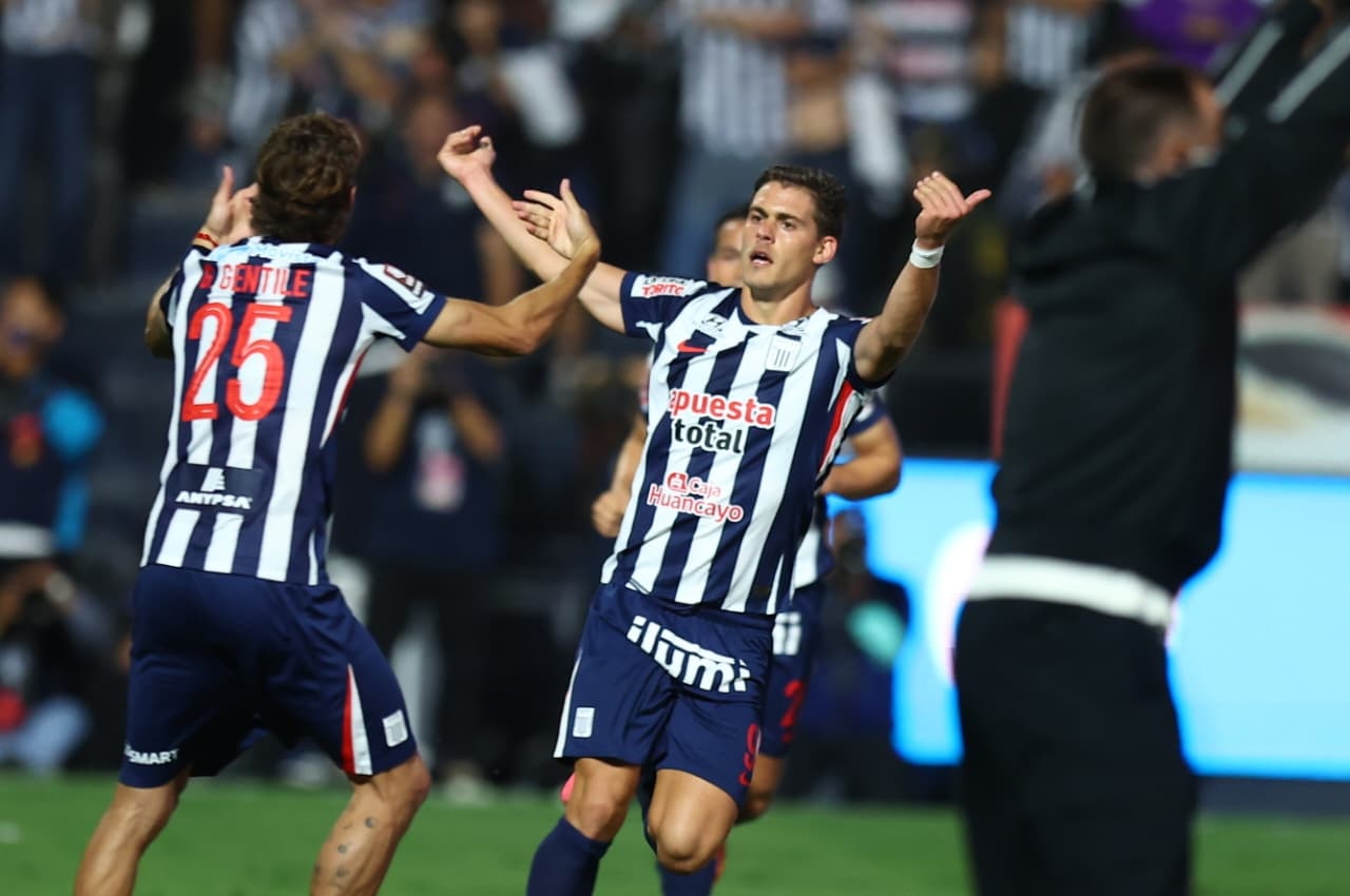 Federico Girotti pone el empate 1-1 de Alianza Lima ante Universitario (Fotos: Giancarlo Ávila/ @photo.gec)