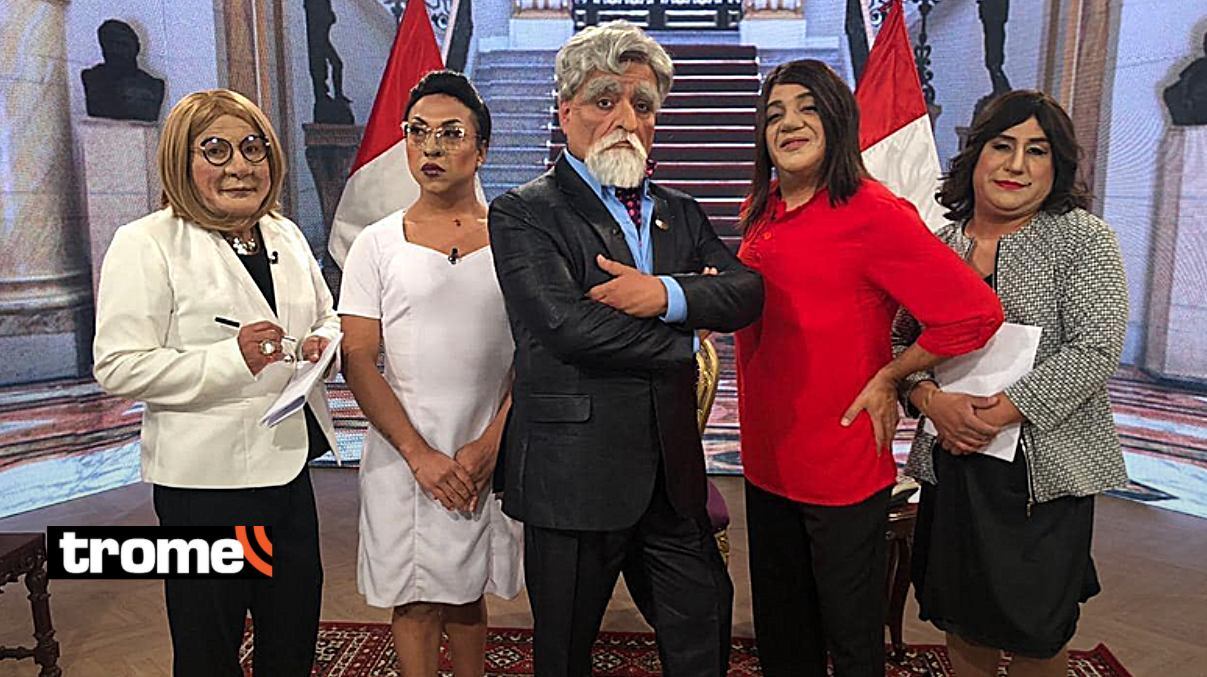 JB realiza parodia de entrevista de Mónica Delta, Sol Carreño, Pamela Vertiz y Rossana Cueva a Francisco Sagasti