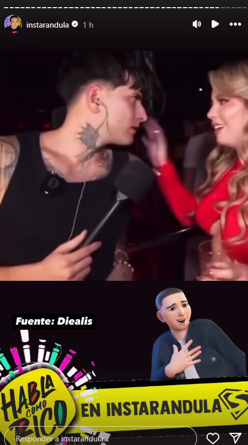 Flavia Laos tiene polémica expresión sobre el pisco peruano al hablar con Diealis.