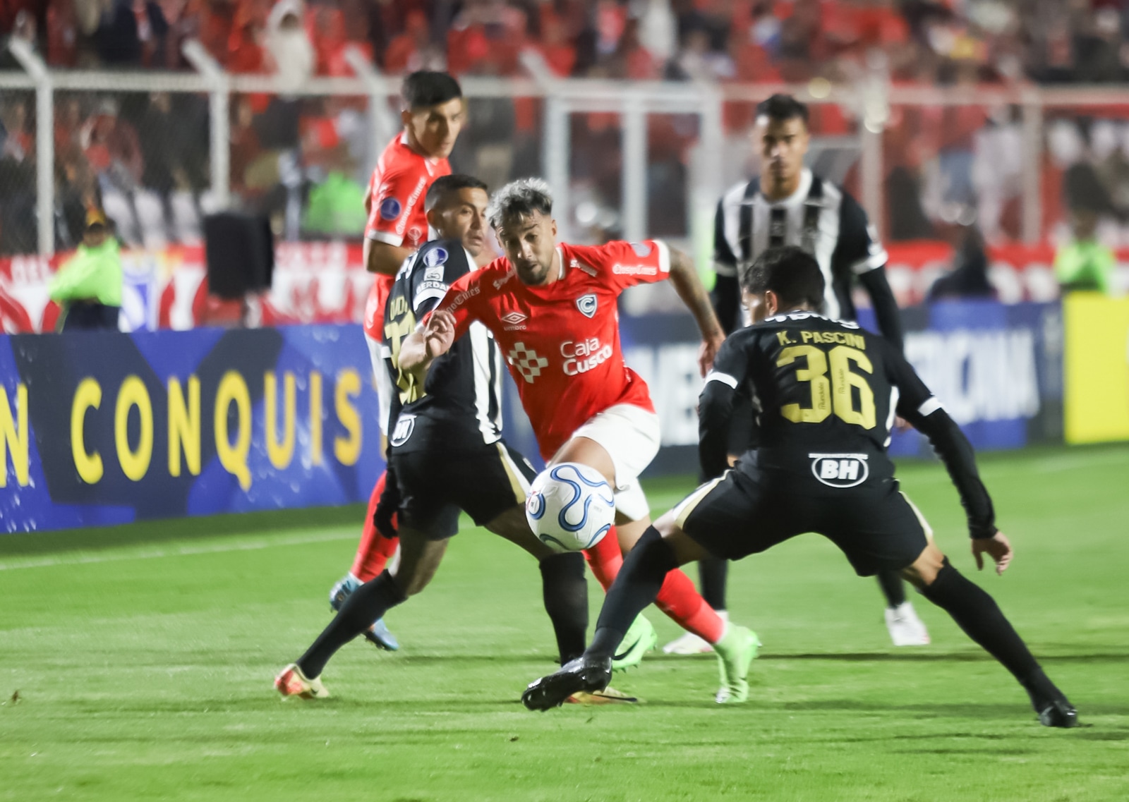Cienciano vs. Atlético Mineiro. (Foto: Manuel Salazar)