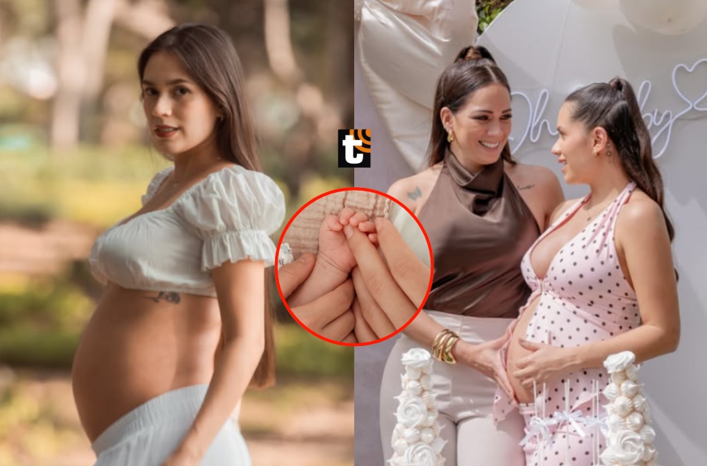 Gianella Marquina, hija de Melissa Klug, se convierte en mamá al dar a luz a su bebé.