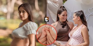 Gianella Marquina, hija de Melissa Klug, se convierte en mamá al dar a luz a su bebé.