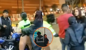 Mujer policía es agredida salvajemente por pareja: La jalaron de los pelos y podrían ir a prisión
