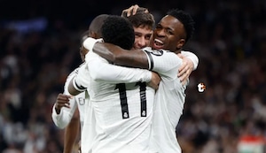 Real Madrid pega primero y se impone 2-1 al Atlético de Madrid por la ida de los octavos de final de la Champions League | MIRA LOS GOLES