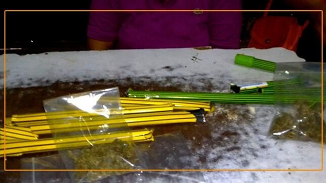 Pucallpa: Intervienen a mujer por intentar ingresar a penal con droga escondida en palos de escoba (Foto: INPE)