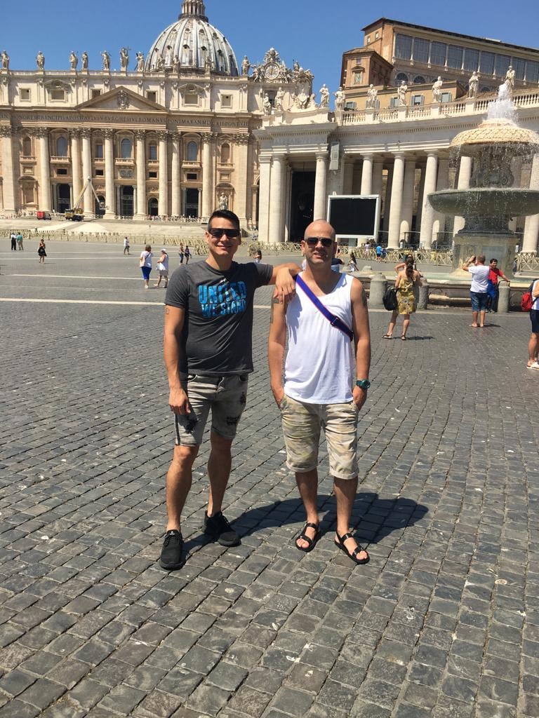Luigui Carbajal y Ricky Trevitazzo