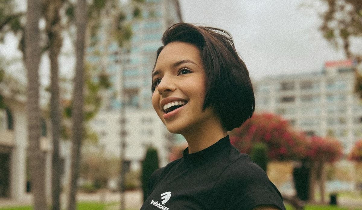 En octubre pasado, Ángela Aguilar cumplió recién 19 años (Foto: AFP)