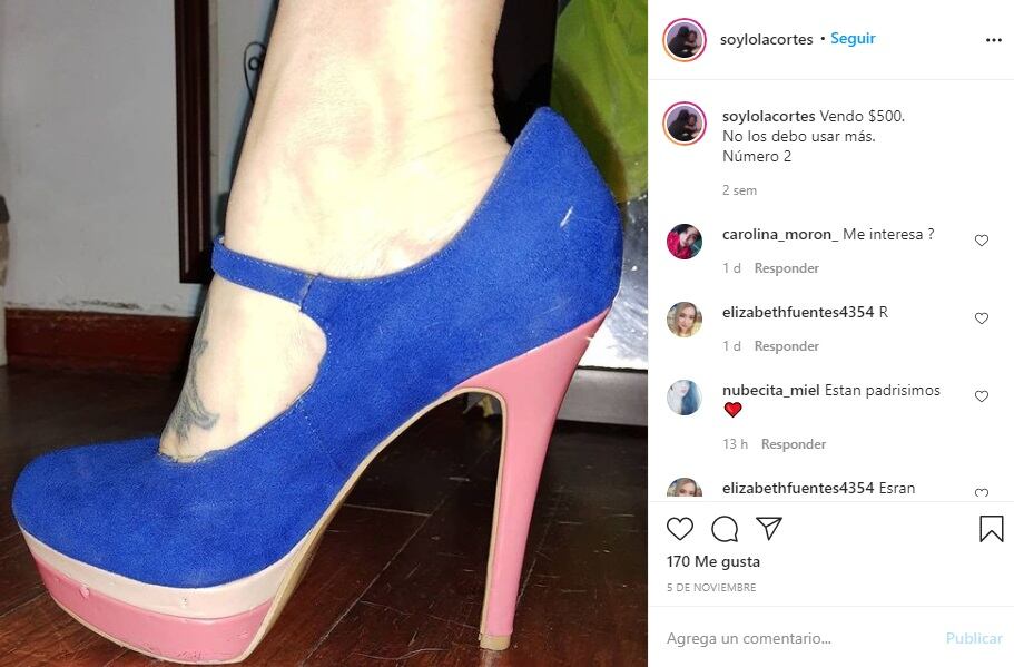 Lolita Cortés contó que ha tenido que vender su ropa, zapatos, sus muebles y otros bienes de su hogar para poder sobrevivir a la pandemia (Foto: Lolita Cortés/ Instagram)
