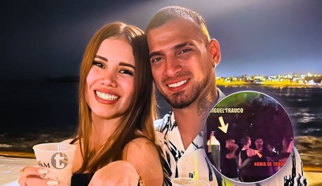Miguel Trauco estuvo el fin de semana en Tarapoto junto a modelo (Foto: @araguiel)