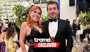 Magaly apoya a su esposo tras enviarle carta notarial a Janet: “Tiene derecho a defenderse”